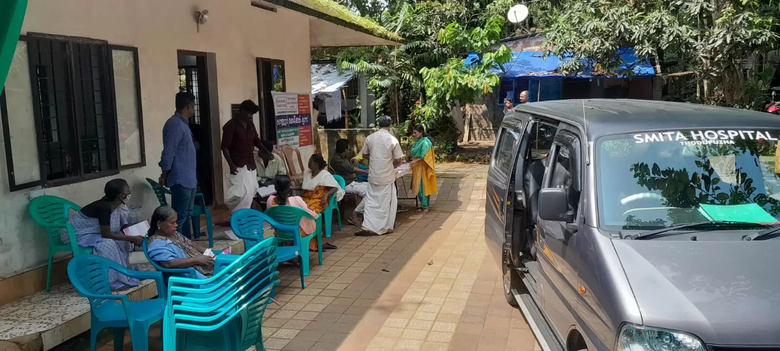 Medical camp at Manacad community hall