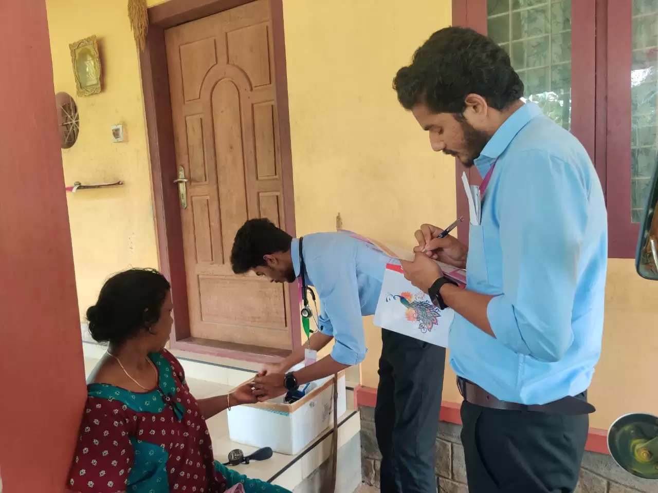 Screening camp at Kuruppampady